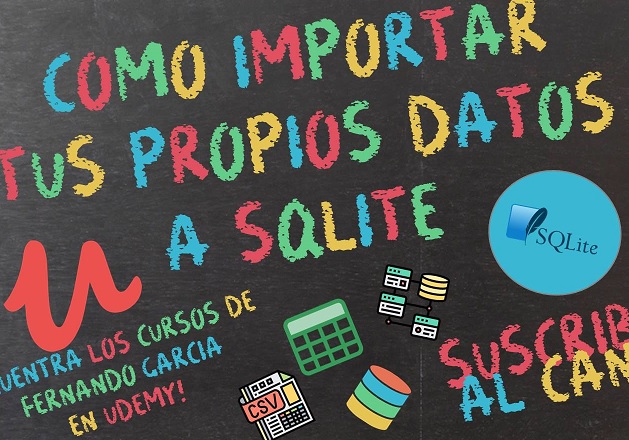 Cómo importar datos a SQLite